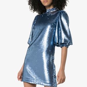 GANNI Sequin Mini Dress